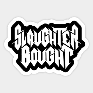 Logo (White) Sticker